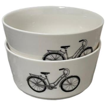 Polspotten Fiets Bakjes Set Van 4 - Borden - Nieuw in, Verzenden, Nieuw, Overige materialen, Bord(en)
