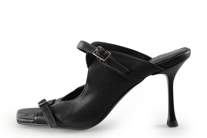 March23 Slippers in maat 40 Zwart, Kleding | Dames, Schoenen, Zwart, Zo goed als nieuw, Slippers, Verzenden