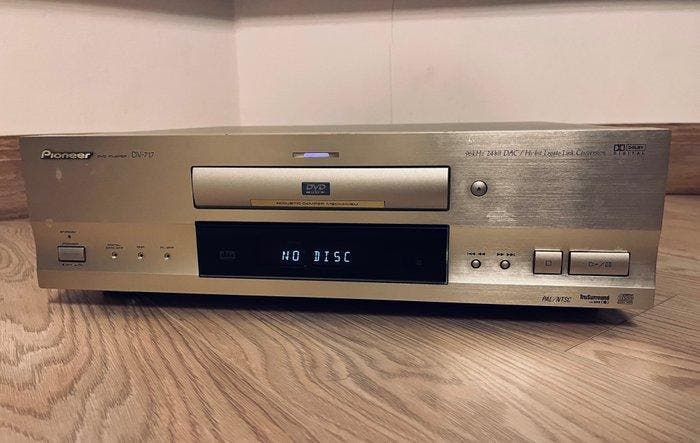 Pioneer - DV-717 DVD and Cd-speler, TV, Hi-fi & Vidéo, Radios