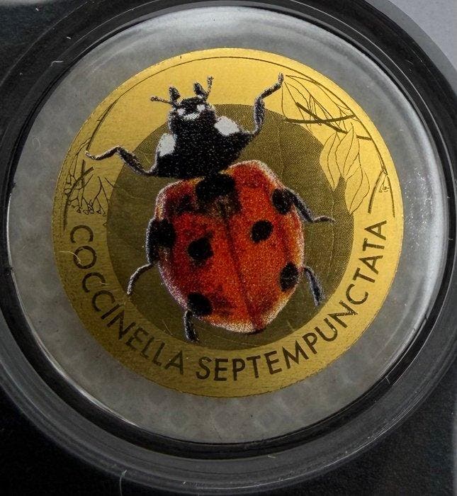 Tsjaad. 3000 Francs Coccinella & Propylea, 2 x coins (Zonder, Postzegels en Munten, Munten | Europa | Niet-Euromunten