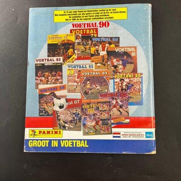 1989 Panini Original edition, Panini Voetbal 89 Sticker