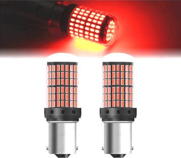 Ampoules Led Ba15S Canbus Rouge, Autos : Pièces & Accessoires, Verzenden
