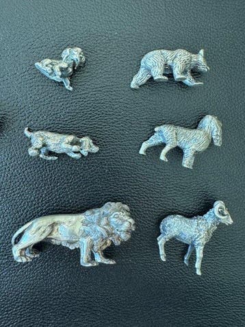 Figurine miniature - Jewellery Miniature (8) - Argent 800