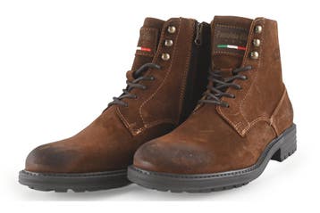 Pantofola dOro Veterboots in maat 41 Bruin, Bruin, Verzenden, Boots, Zo goed als nieuw