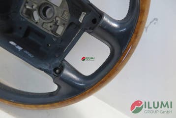 Stuurwiel Leer Hout Volkswagen Phaeton, Verzenden, Gebruikt, Volkswagen