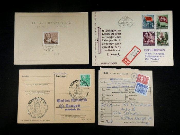 Duitse Democratische Republiek (DDR) - DDR hoogwaardige, Timbres & Monnaies, Timbres | Europe | Allemagne