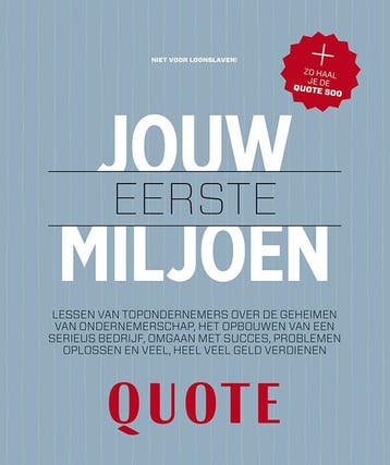 Jouw eerste miljoen 9789082213508 Martijn de Meulder, Verzenden, Zo goed als nieuw, Martijn de Meulder