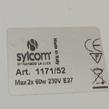 Sylcom - Plafondlamp - 1171/52 - Muranoglas