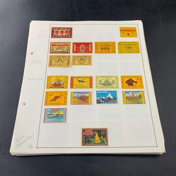 Luciferdoos (200) - Lot met meer dan 200 Portugese vintage