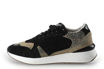 Manfield Sneakers in maat 42 Zwart, Verzenden, Sneakers