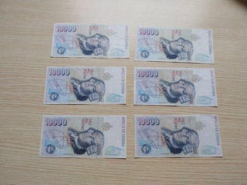 Spanje. - 6 x 10 000 Pesetas - 1992 - Pick 166 (Zonder