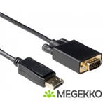 ACT 2 meter Verloop kabel DisplayPort male naar VGA male, Computers en Software, Verzenden, Nieuw