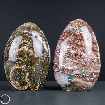 Ocean Achat – Fascinerende vrije vormen met natuurlijke