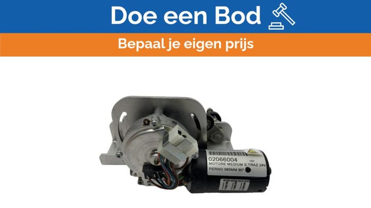 Bieden: Gallinea medium 24V windscreen wiper motor 560 90 d, Watersport en Boten, Bootonderdelen, Ophalen of Verzenden