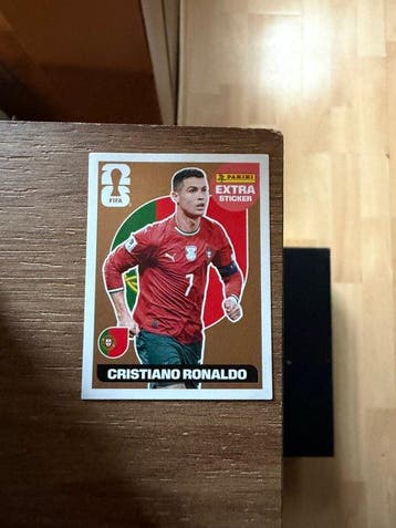 2026 Panini World Cup Stickers Cristiano Ronaldo Extra, Collections