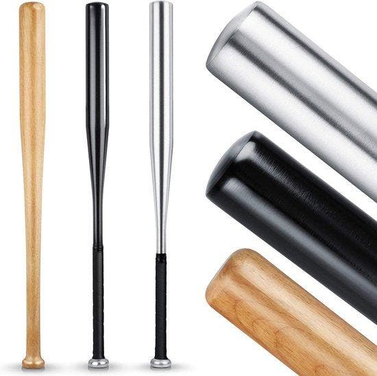2dekans | Honkbalknuppel van hout of aluminium - Antislip, Sport en Fitness, Overige Sport en Fitness, Ophalen of Verzenden