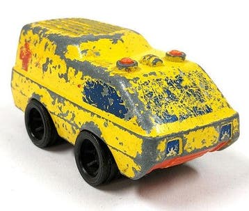 Vintage Mattel 1st Wheels Rescue ambulance, die-cast uit, Verzenden, Nieuw
