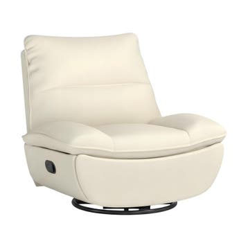 Fauteuil - Relaxfauteuil - Relaxstoel - Schommelstoel - Beig, Verzenden