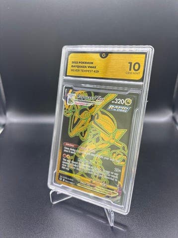 Pokémon - 1 Graded card - Rayquaza VMAX TG29 Silver Tempest