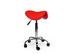 Zadelkruk Rood - Standaard Zithoogte, In hoogte verstelbaar, Nieuw