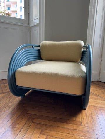 Bonacina - Joe Colombo - Nastro - Fauteuil - jonc