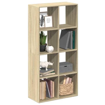 vidaXL Kamerscherm / boekenkast 69,5x29x137,5 cm hout sonoma, Verzenden, Nieuw