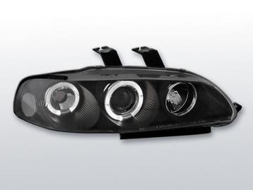 Koplampen Angel Eyes | geschikt voor Honda Civic 2-deurs / 3, Auto-onderdelen, Verzenden, Nieuw, Honda