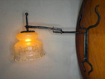 Wandlamp - Smeedijzer - Wandlamp 75 cm