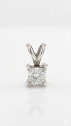 Hanger - 14 karaat Witgoud - 0.44ct. tw. Diamant