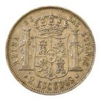 Espagne. Isabelle II. 2 Escudos 1868 Madrid