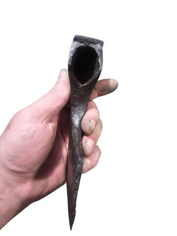 Scandinavische Viking Een zeldzame strijdbijl (Zonder