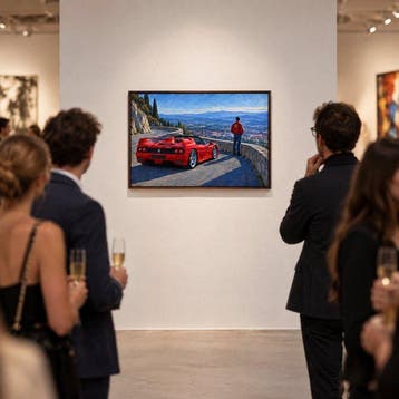 Le Yack - Le Détour — Ferrari F50 - Hand-signed