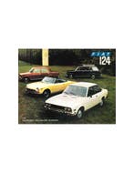 1970 FIAT 124 BROCHURE ENGELS (USA)