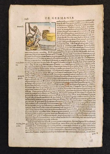 Sebastian Münster (1489–1552) - Cosmographia Universalis -