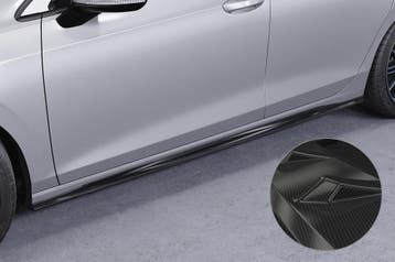 Zijskirts carbon look voor VW Golf 8 (Type CD) SS467-C, Verzenden, Nieuw