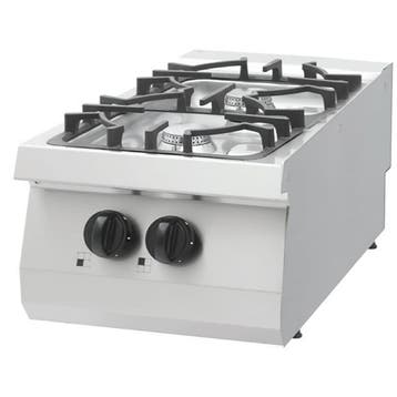 Heavy Duty Kookplaat | RVS/Gietijzer/Verc | RVS behuizing |, Verzenden, Nieuw in verpakking