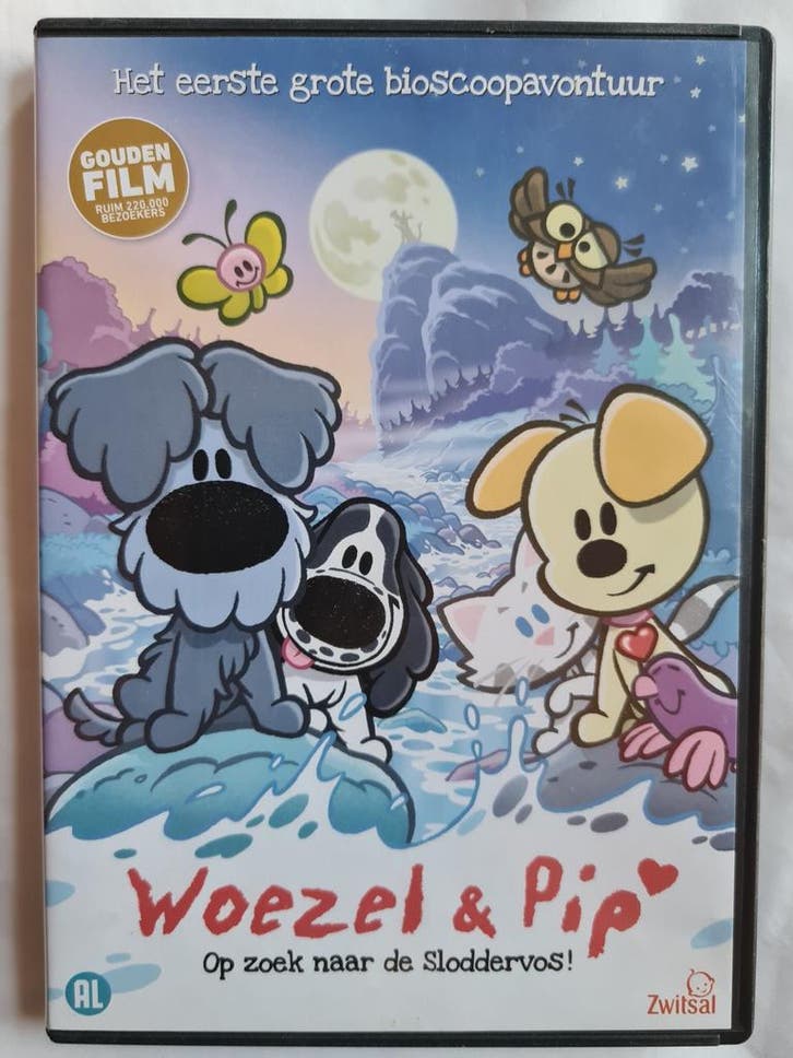 WOEZEL & PIP OP ZOEK NAAR DE SLODDERVOS! (DVD), Cd's en Dvd's, Dvd's | Overige Dvd's, Gebruikt