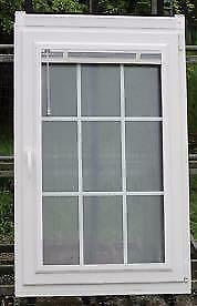 pvc raam , chassis van 84 x 135  wit met ventilatierooster, 75 tot 150 cm, Kunststof, Raamkozijn, Nieuw