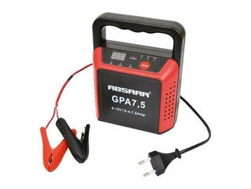 Absaar Acculader 7,5A 6/12V, Ophalen of Verzenden, Nieuw