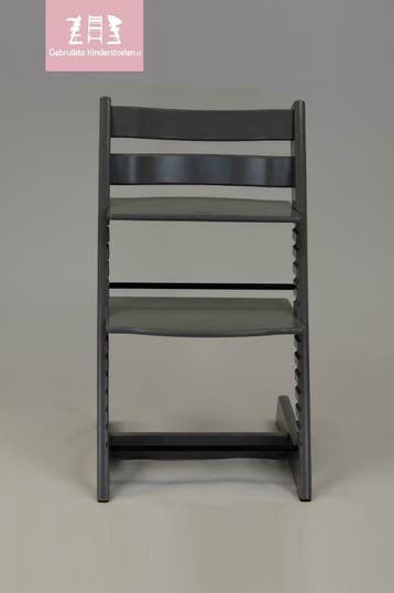 D'OCCASION/GEBRUIKTE Stokke Tripp Trapp storm grey gris, Kinderen en Baby's, Verzenden, Zo goed als nieuw, Meegroeistoel, Stoelverkleiner