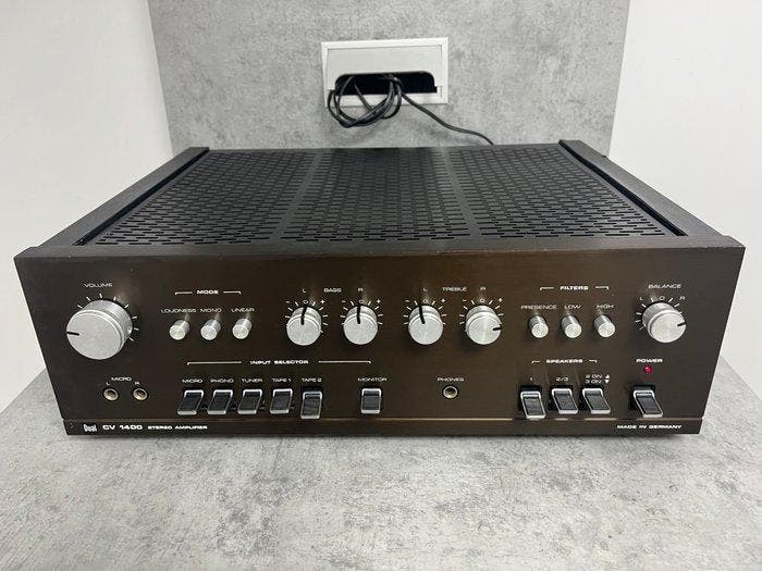 Dual - CV 1400 (zeldzaam verzamelobject) Solid state, TV, Hi-fi & Vidéo, Radios