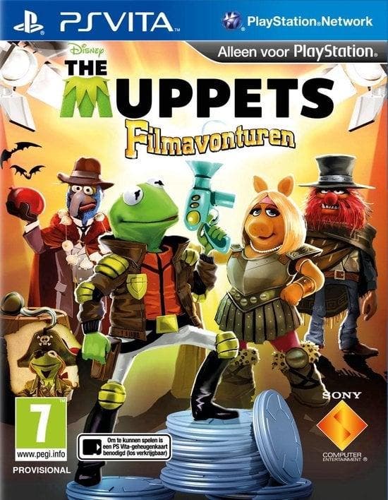 Muppets Movie Adventures (Losse Cartridge) (PS Vita Games), Consoles de jeu & Jeux vidéo, Jeux | Sony PlayStation Vita, Enlèvement ou Envoi