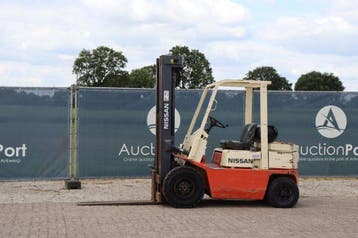 Veiling: Heftruck Nissan PF02A200 LPG 2000kg, Ophalen