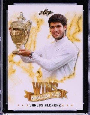 2023 Leaf Carlos Alcaraz #WWB1 Rookie - PSA 9 - 1 Graded, Collections
