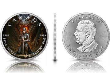 Canada. 5 Dollars 2025 Last Breath 1 Oz (.999)