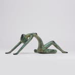 sculptuur, NO RESERVE PRICE - Stretching Lady Sculpture - 12