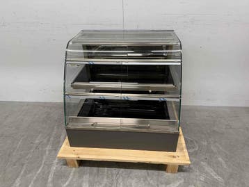 RVS Ubert Infrarood Warmhoudvitrine Warmtevitrine 80 cm 230V, Ophalen of Verzenden, Nieuw in verpakking