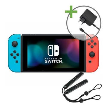 Nintendo Switch Console - Rood/Blauw, Verzenden, Nieuw