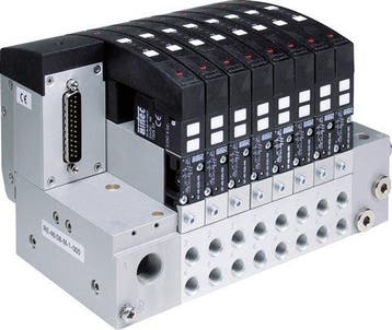 8x Terminal de valve pneumatique 24V DC 3-8bar/42-112psi, Verzenden