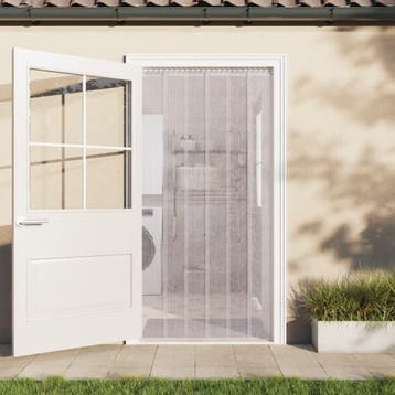 vidaXL Deurgordijn 300x2,6 mm 10 m PVC transparant, Verzenden, Nieuw